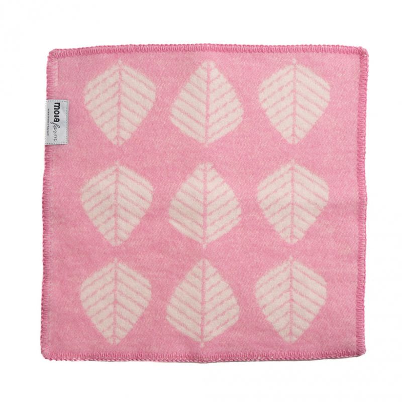 Sitteunderlag LØV - pink