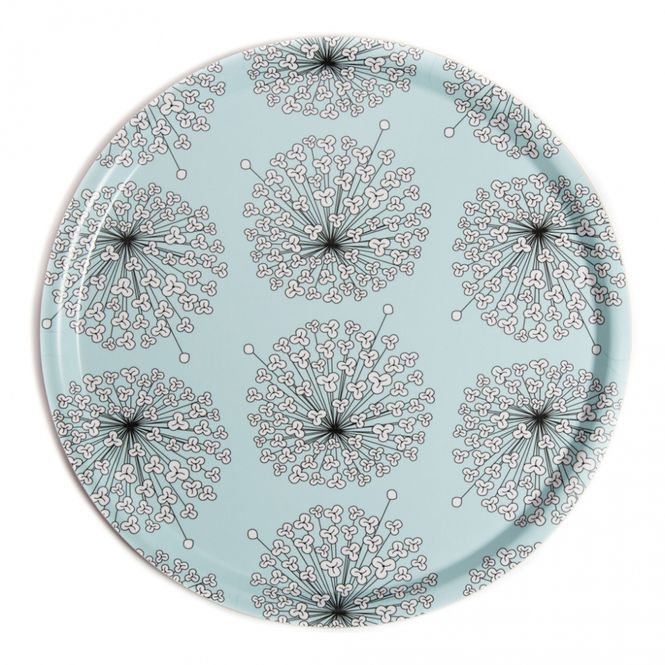 Hovedbilde SERVERINGSBRETT blomst mint 38 cm
