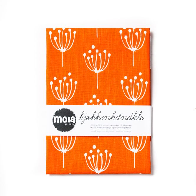 Hovedbilde Kjøkkenhåndkle KJEKS - orange