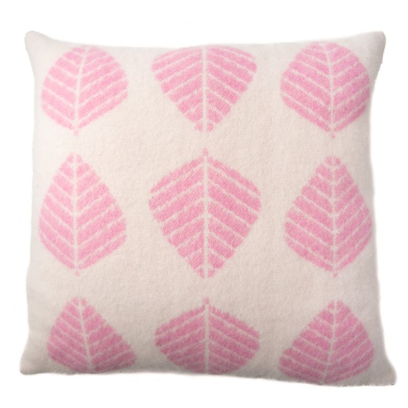 Putetrekk LØV - rosa