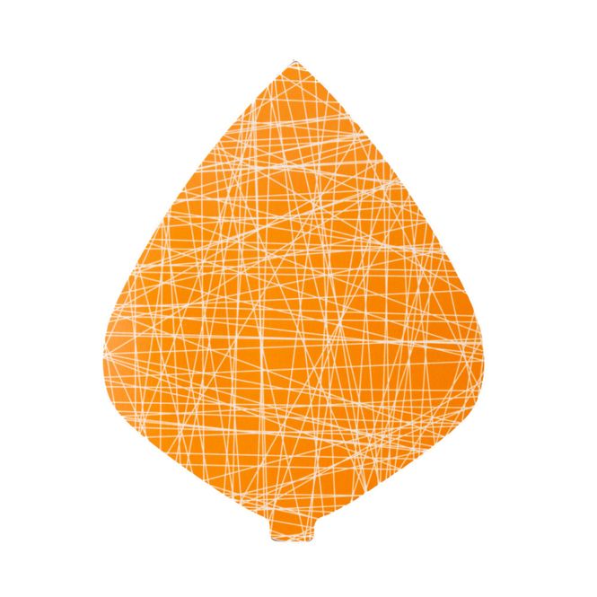 Hovedbilde Gryteunderlag LØV orange